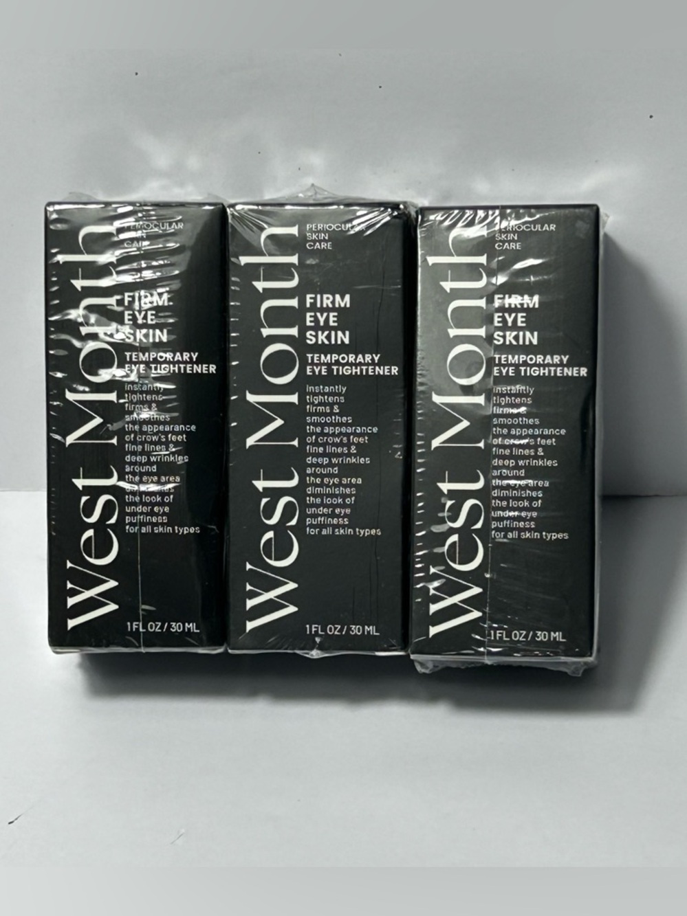 New West Month Firm Eye Skin Temporary Eye Tightener 1 FL OZ Lot of 3 Beauty‎